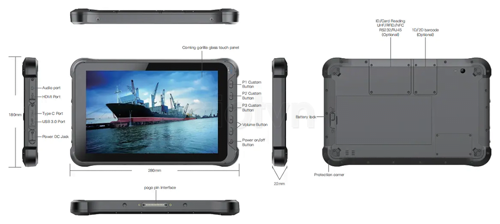 Em-Q15P Android 10.0 System Tablet