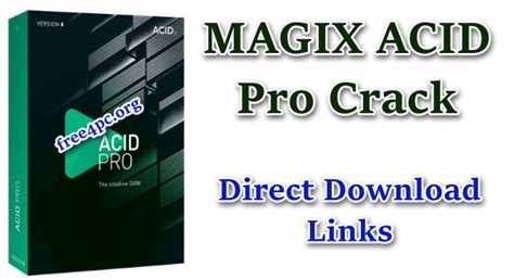 Acid Pro 11 Download Options
