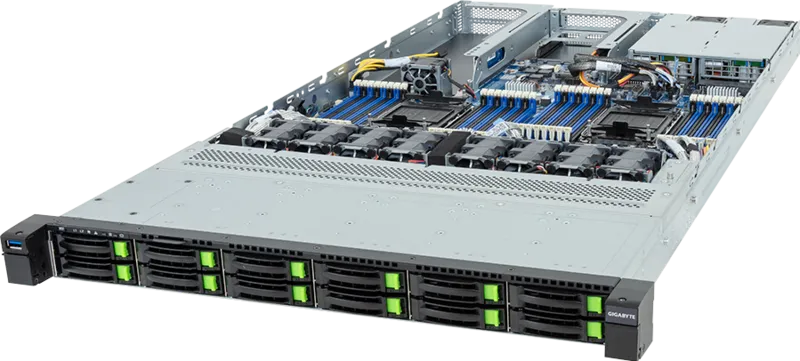 gpu server gigabyte r184 sf1 aaj1 1